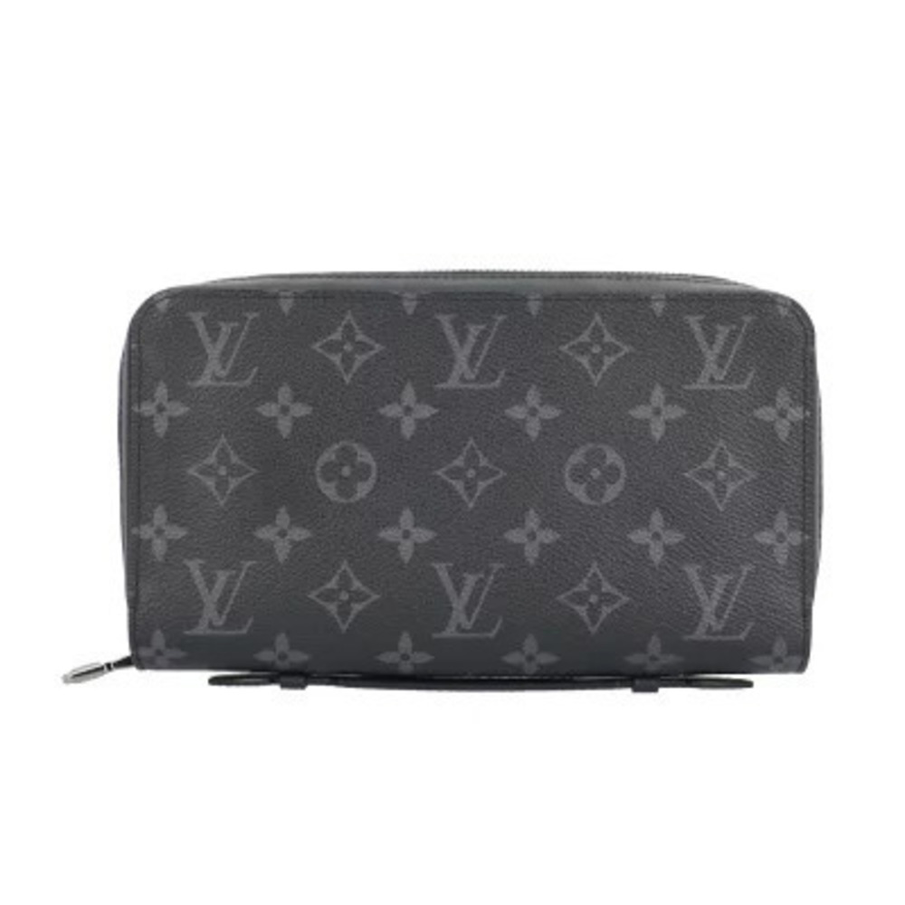 Louis Vuitton Zippy Monogram Eclipse Black Long Wallet